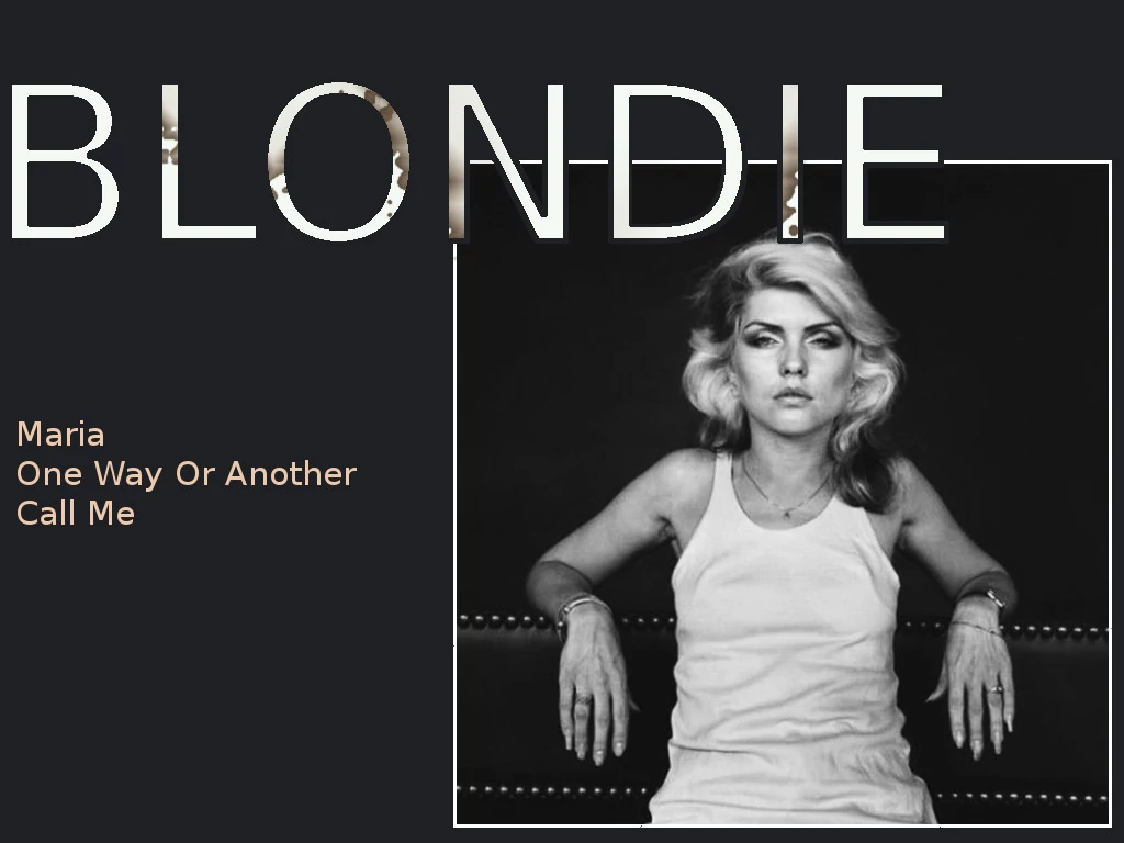 Blondie Playlist